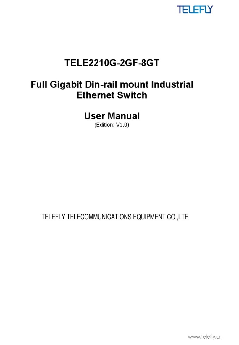 TELEFLY TELE2210G-2GF-8GT user manual
