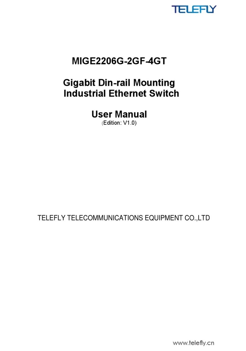 TELEFLY MIGE2206G-2GF-4GT user manual
