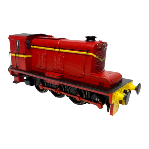 Railway Mania Hudswell Clarke 0-6-0DM KIT User manual