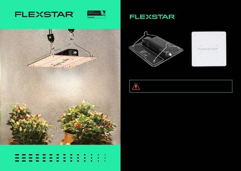 FLEXSTAR 120W DIMMABLE instruction manual