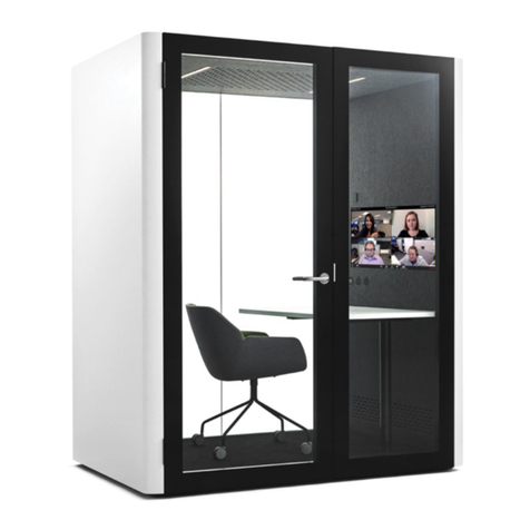 INAPOD PHONE BOOTH Series installation manual