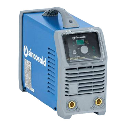 SincoSald NOVASTICK 163 PFC Instruction manual for installation, use and maintenance SincoSald NOVASTICK 163 PFC Instruction manual for installation, use and maintenance
