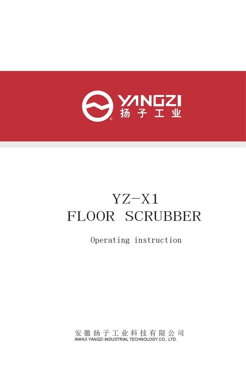 YANGZI YZ-X1 Operating	 instruction