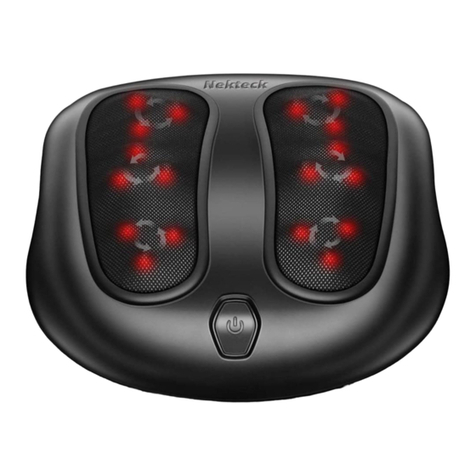 Nekteck Shiatsu NK-FM-100-BLK manual