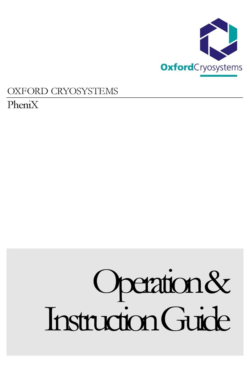 OXFORD CRYOSYSTEMS PheniX Operation & instruction manual