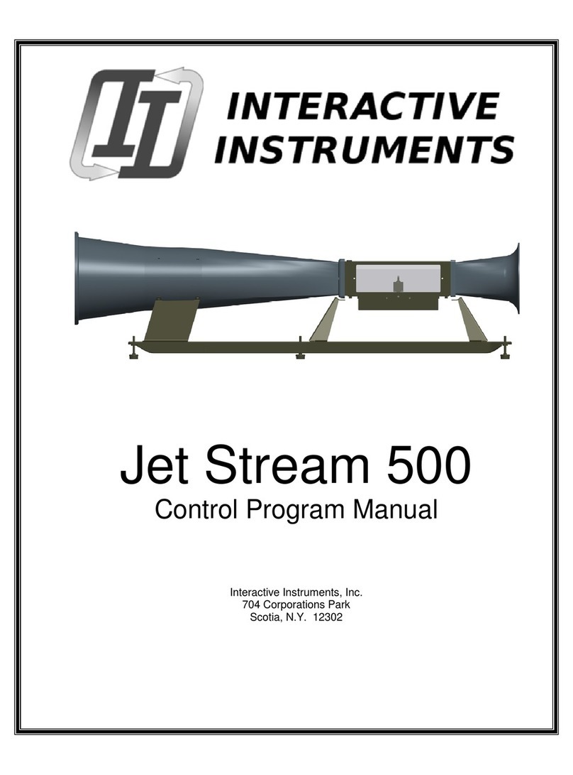 Interactive Instruments Jet Stream 500 Program manual