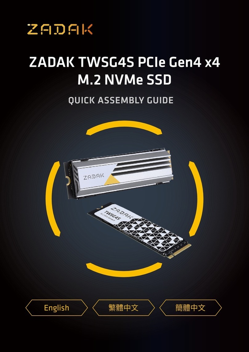 ZADAK TWSG4S User manual