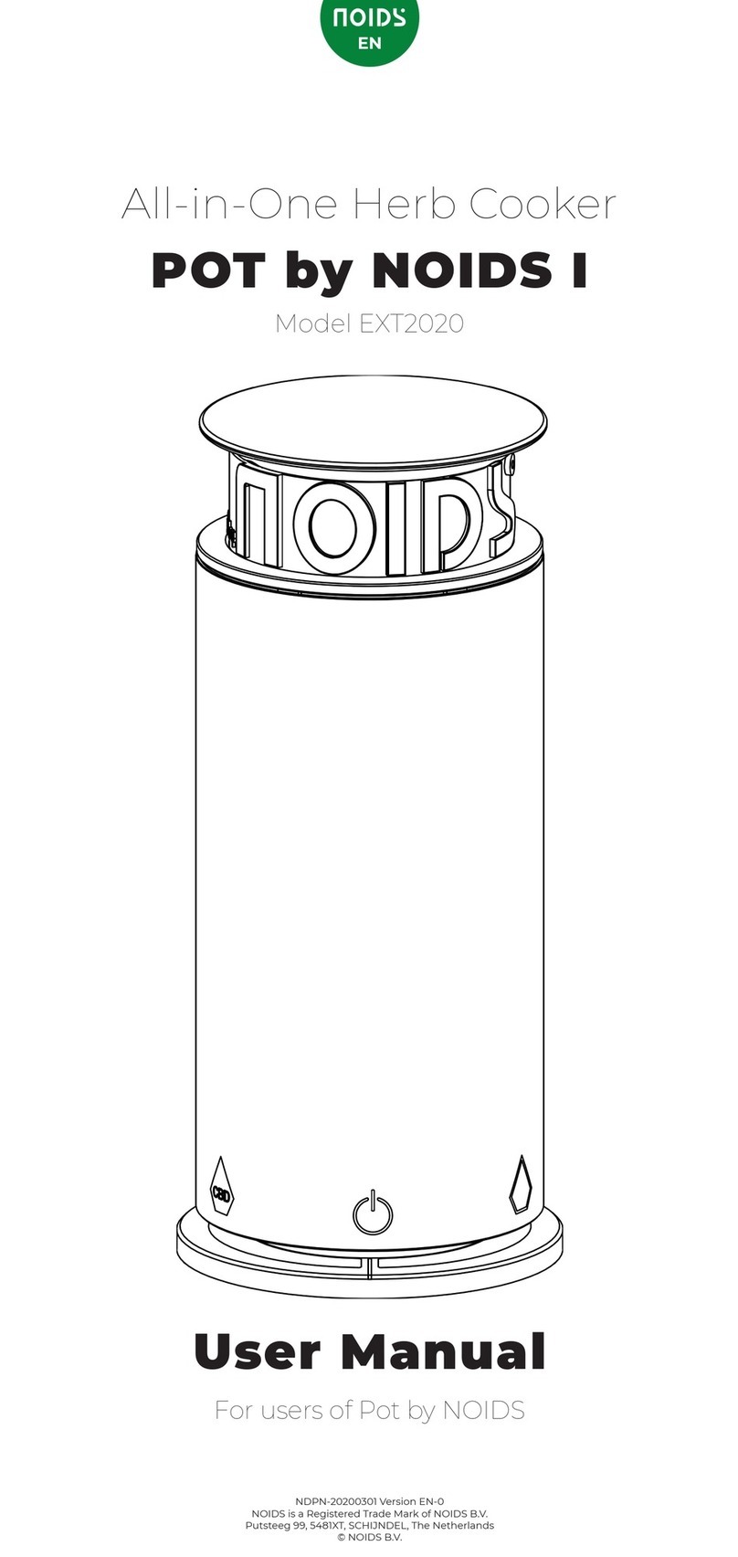 NOIDS POT EXT2020 user manual