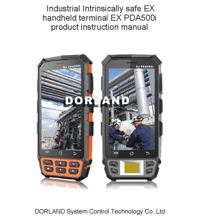 DORLAND EX PDA500i Product instruction manual