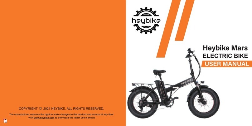Heybike mars User manual