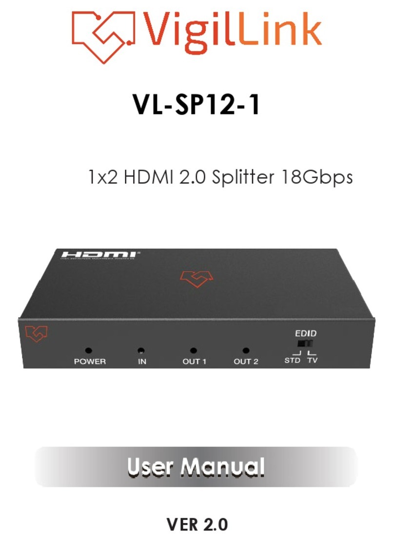 VigilLink VL-SP12-1 user manual