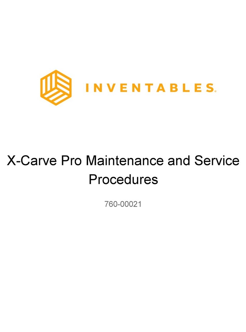 INVENTABLES X-Carve Pro manual