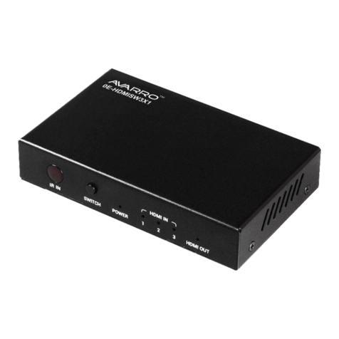 AVARRO 0E-HDMISW3X1 manual