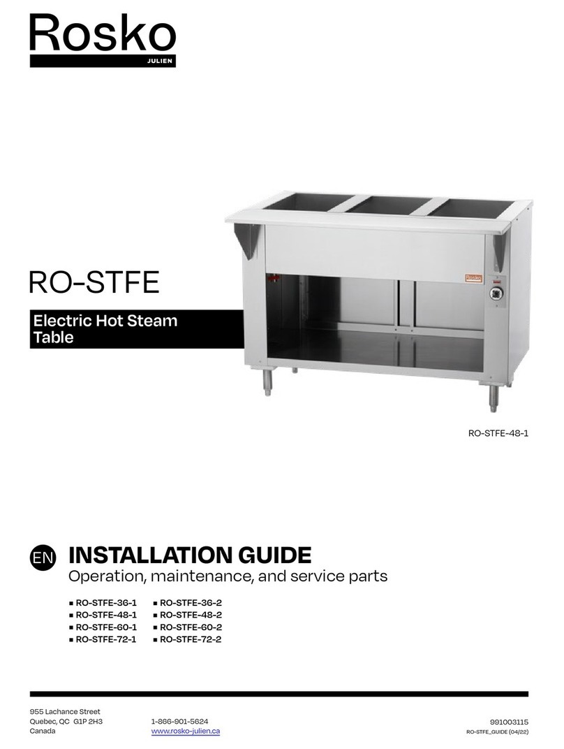 Rosko RO-STFE installation guide