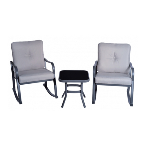 ALDI GARDENLINE ROCKING BISTRO SET 811944 Assembly instructions ALDI GARDENLINE ROCKING BISTRO SET 811944 Assembly instructions