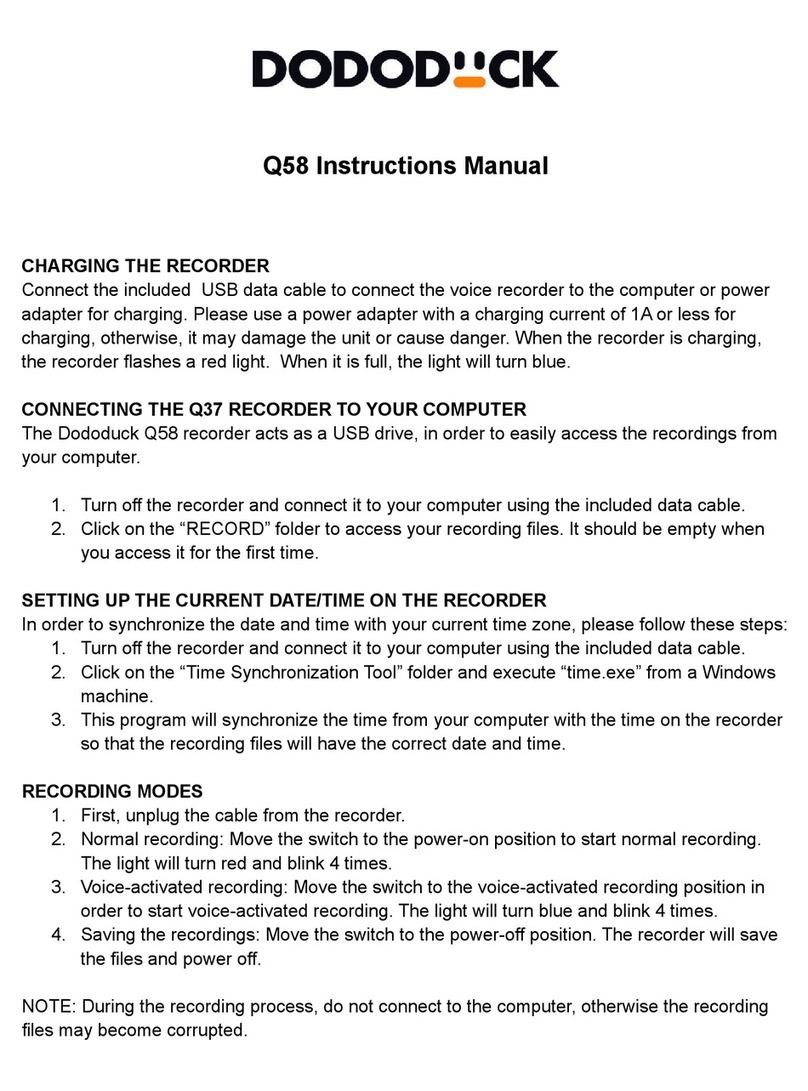 DODODUCK Q58 instruction manual