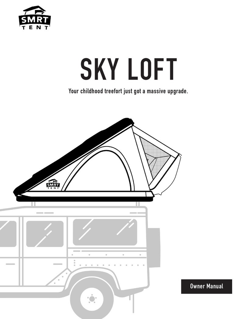 SMRT TENT SKY LOFT owner's manual SMRT TENT SKY LOFT owner's manual