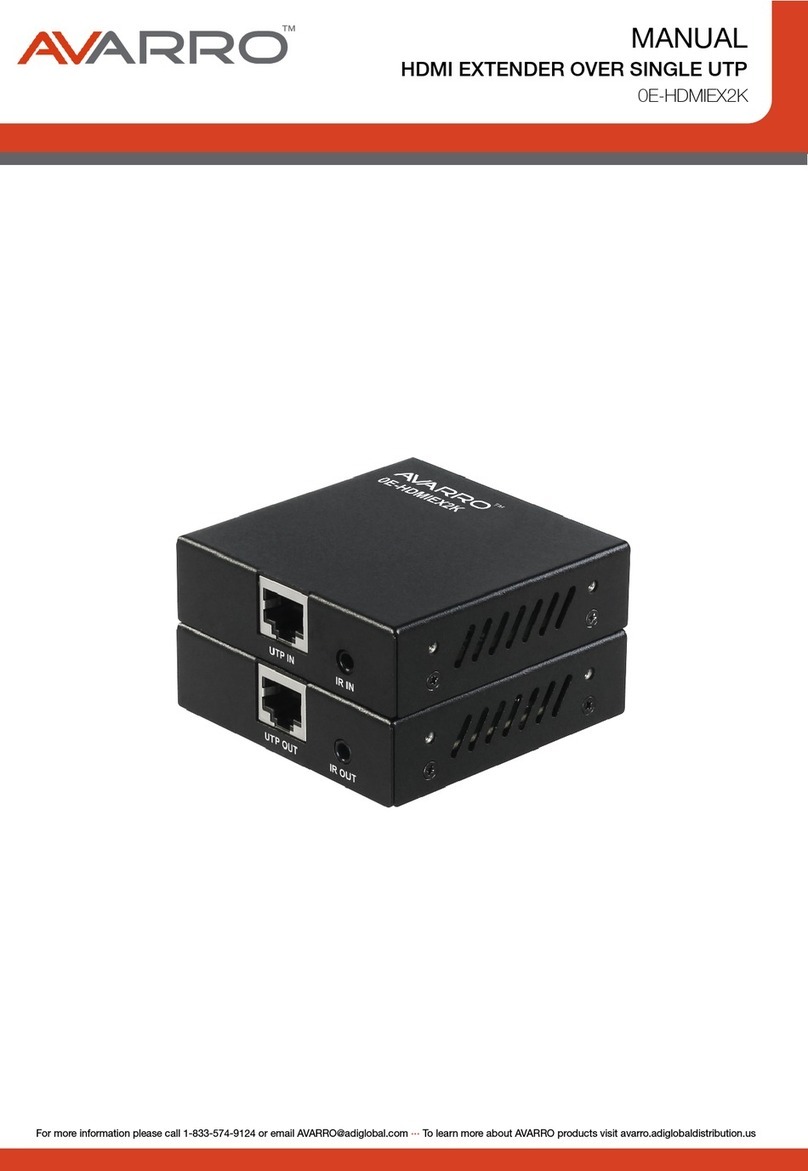 AVARRO 0E-HDMIEX2K manual