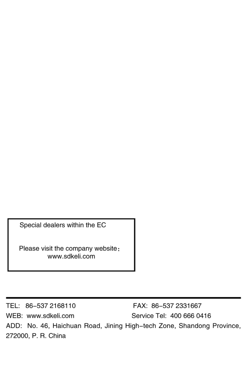 SDKELI KS06 AOPD Series Operation manual