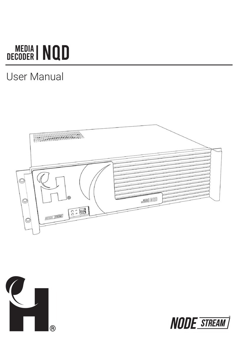 Harvest Technology NODE STREAM NQD user manual
