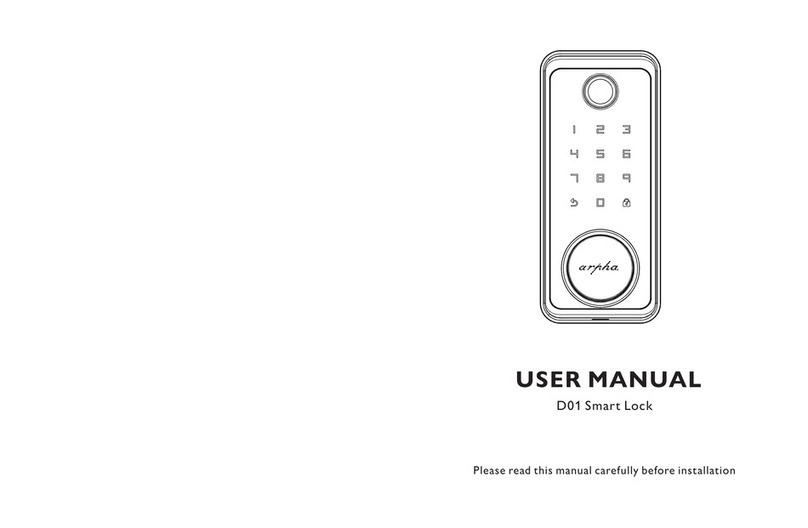 arpha D01 user manual