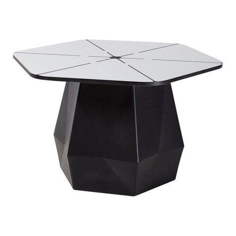 luxx box Harlie Table Assembly instructions luxx box Harlie Table Assembly instructions