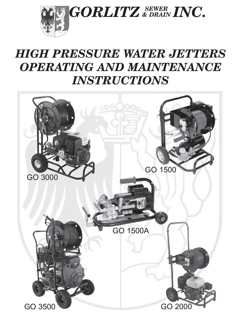 Gorlitz GO 3000 Operating and maintenance instructions