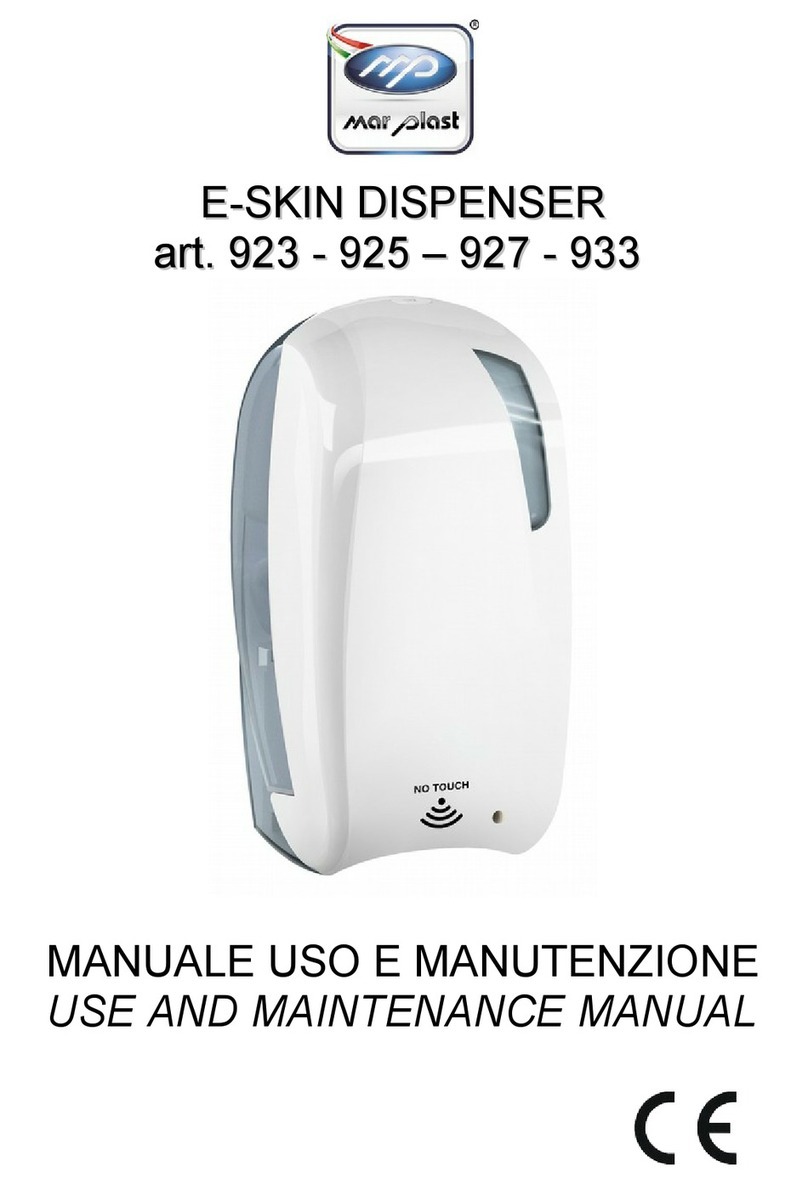 MAR PLAST SPA E-SKIN 923 User manual
