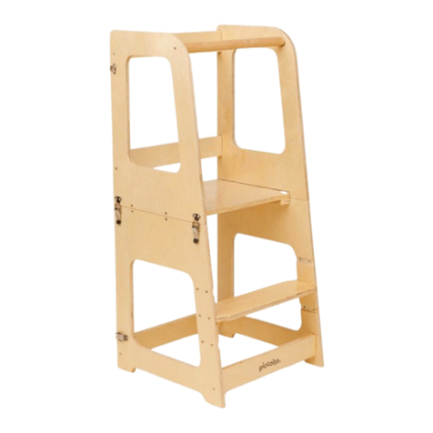 piccalio Mini Chef Convertible Helper Tower Assembly instructions