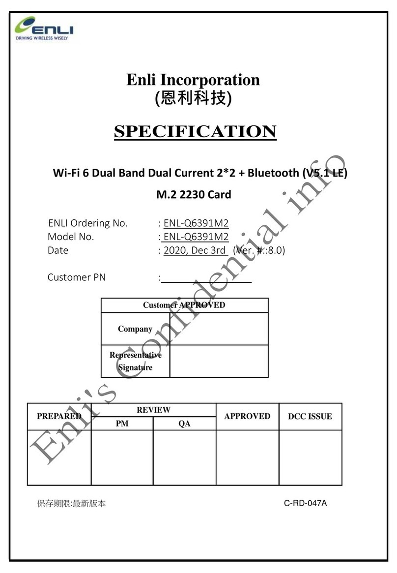 ENLI ENL-Q6391M2 user manual