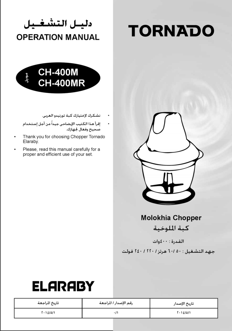 ELARABY TORNADO CH-400M User manual