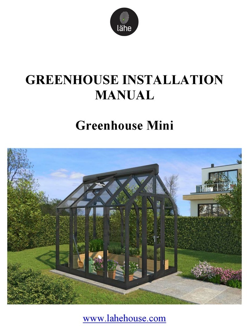 lahe Greenhouse Mini installation manual