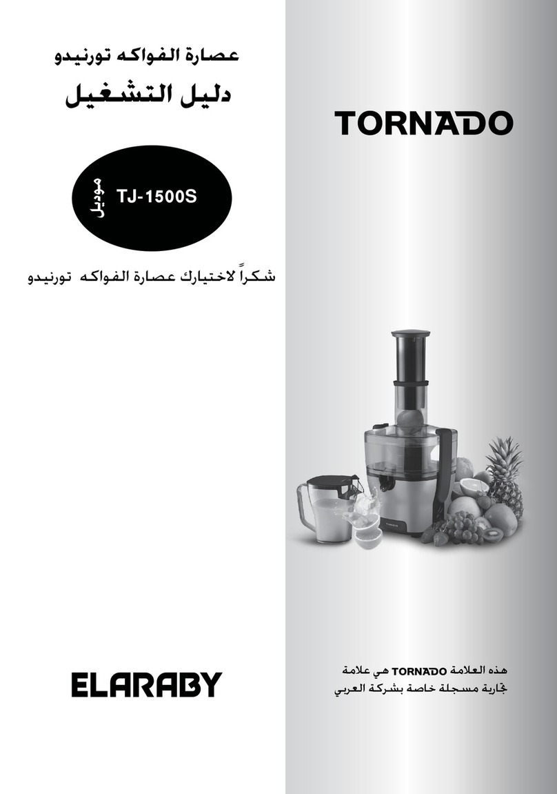 ELARABY TORNADO TJ-1500S owner's manual