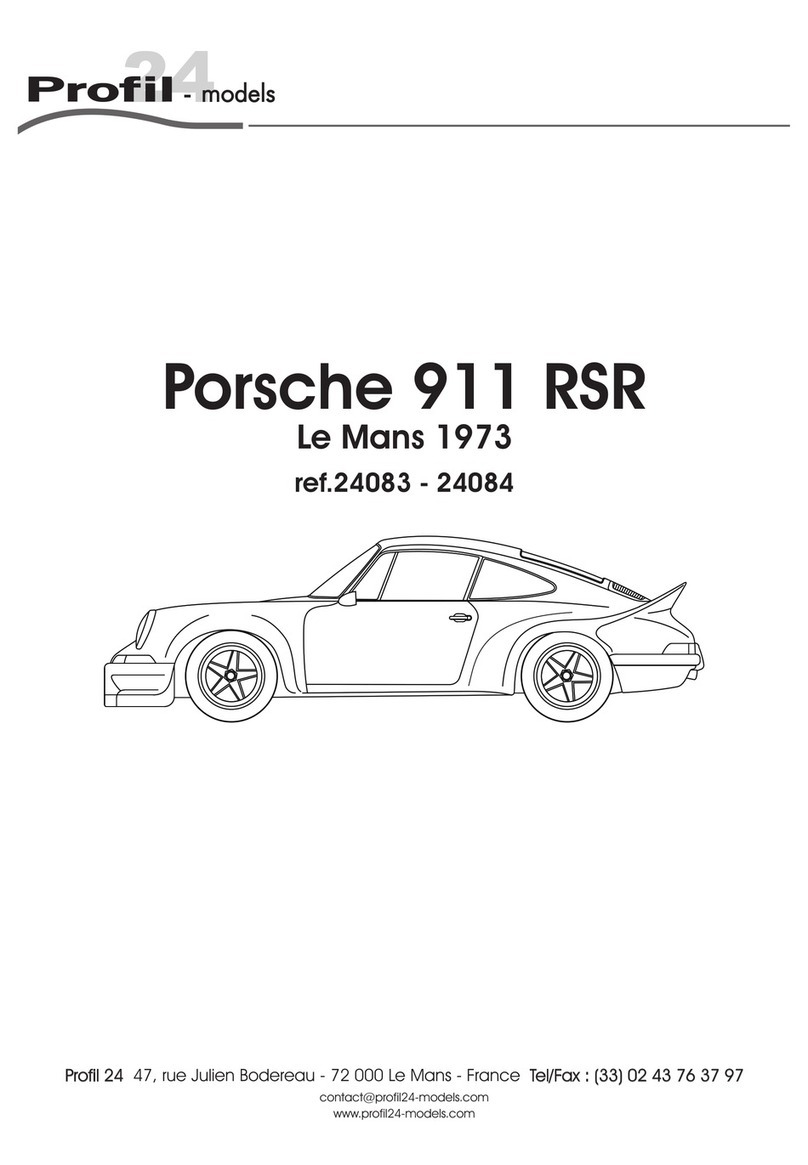 Profil 24 Porsche 911 RSR Le Mans 1973 manual