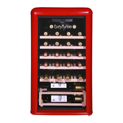 linarie BURGUNDY LICV33RED User manual