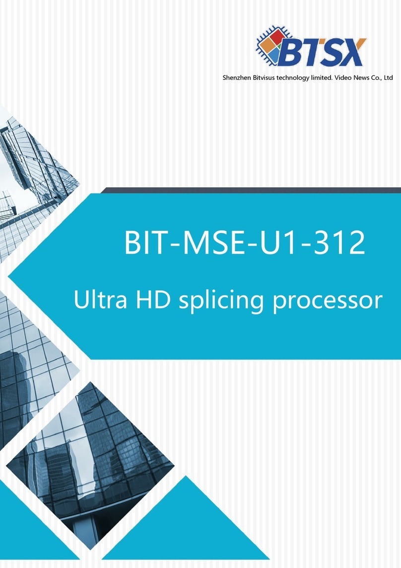 BTSX BIT-MSE-U1-312 manual