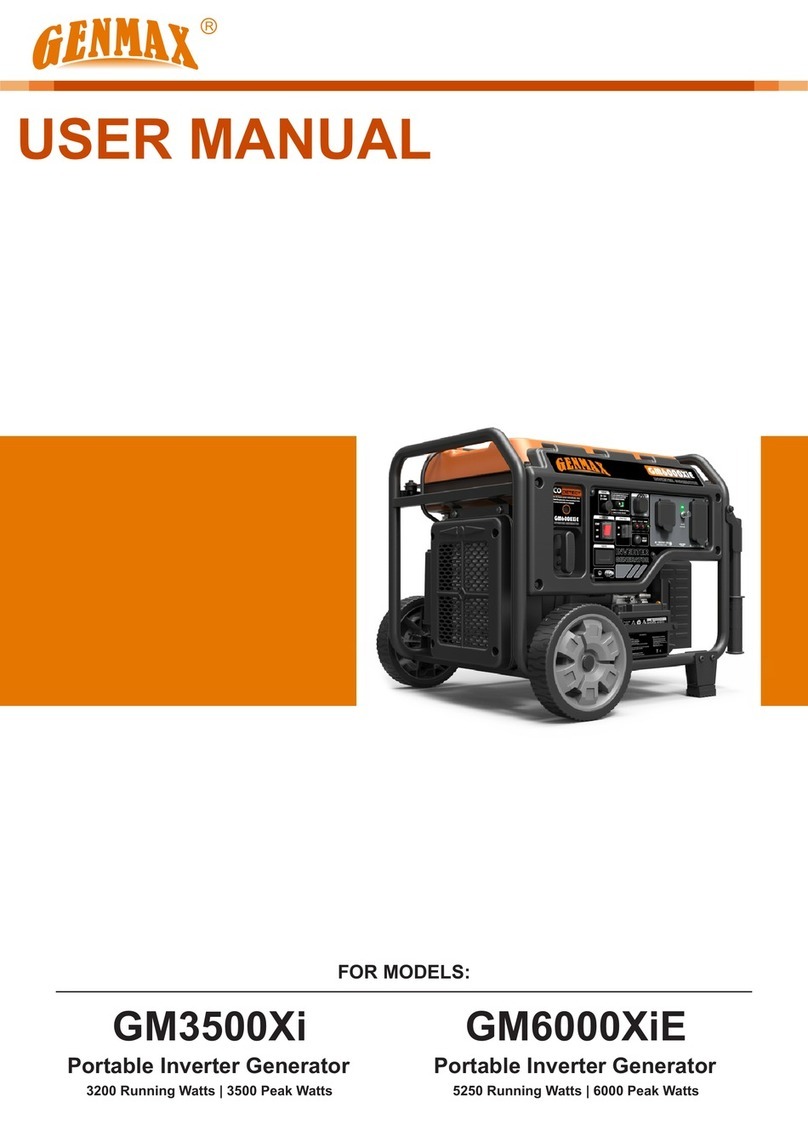 GENMAX GM3500Xi user manual