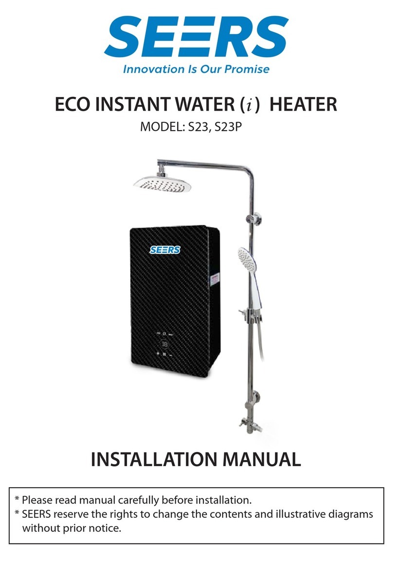 SEERS S23 User manual