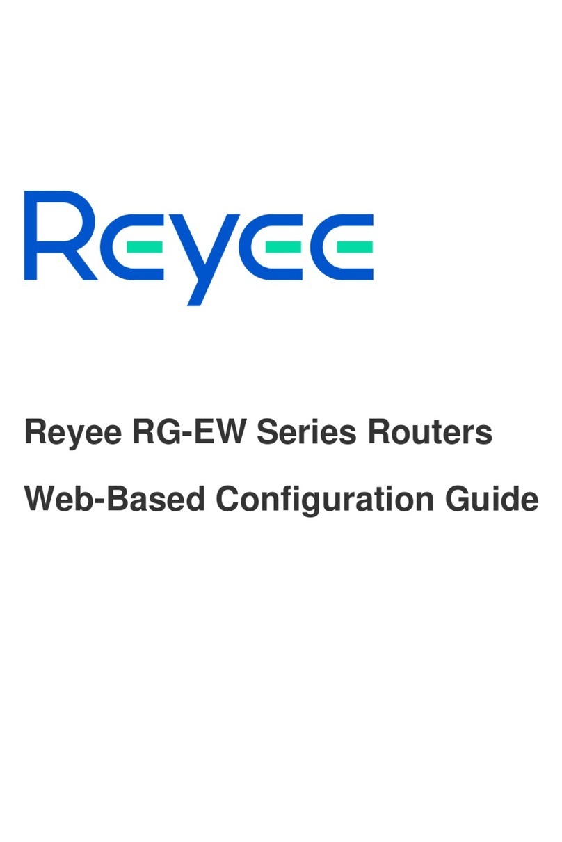 Reyee RG-EW Series Configuration guide