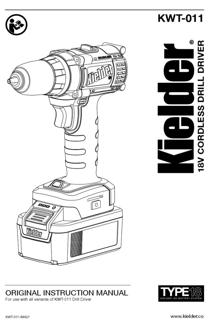 Kielder KWT-011 Original instruction manual Kielder KWT-011 Original instruction manual