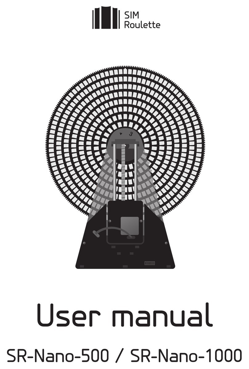 SIM Roulette SR-Nano-500 user manual