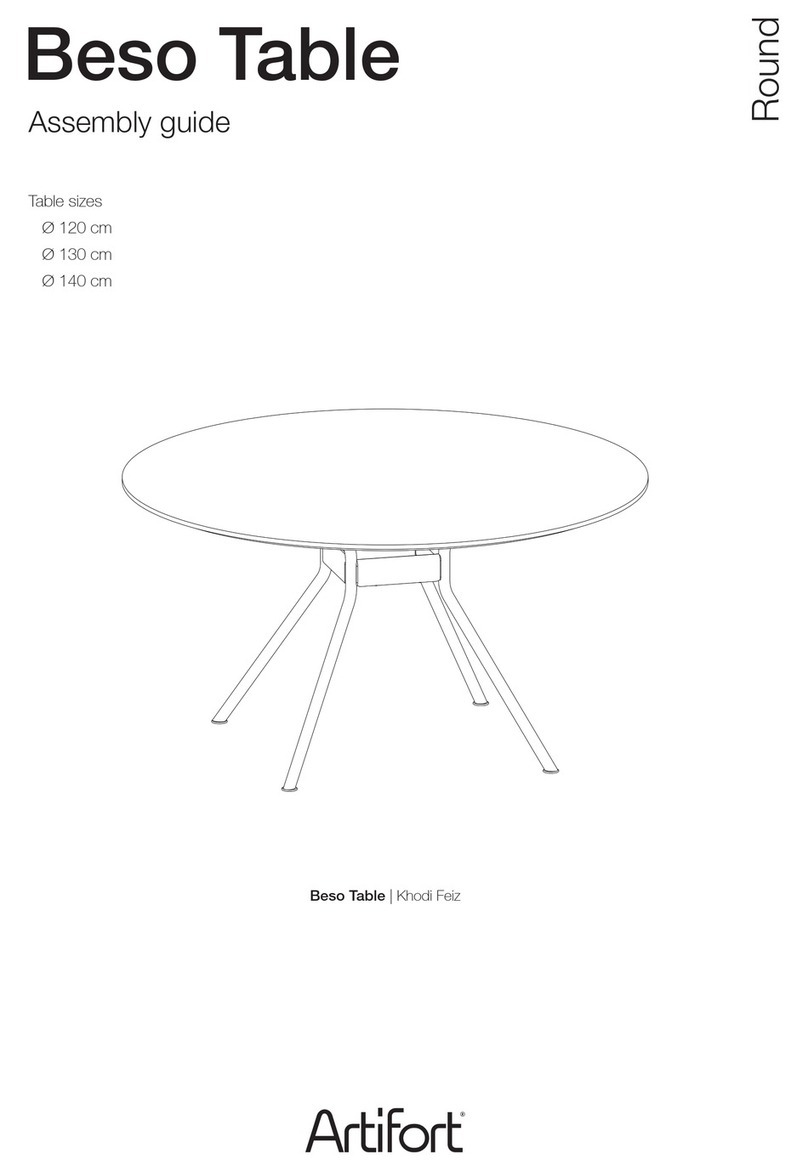Artifort Beso Assembly guide