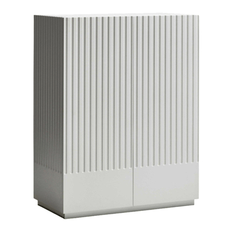 Teulat Doric Cabinet 2D2Dr User manual