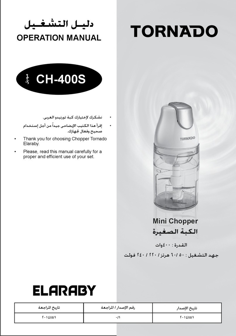 ELARABY TORNADO CH-400S manual
