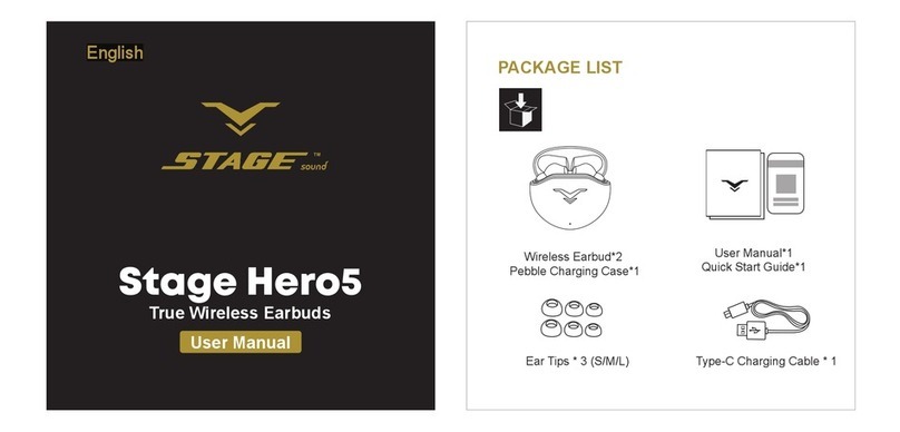 Stage Stage Hero5 User manual