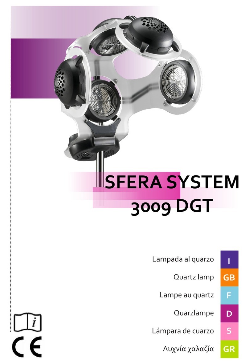 SFERA SYSTEM 3009 DGT General instructions