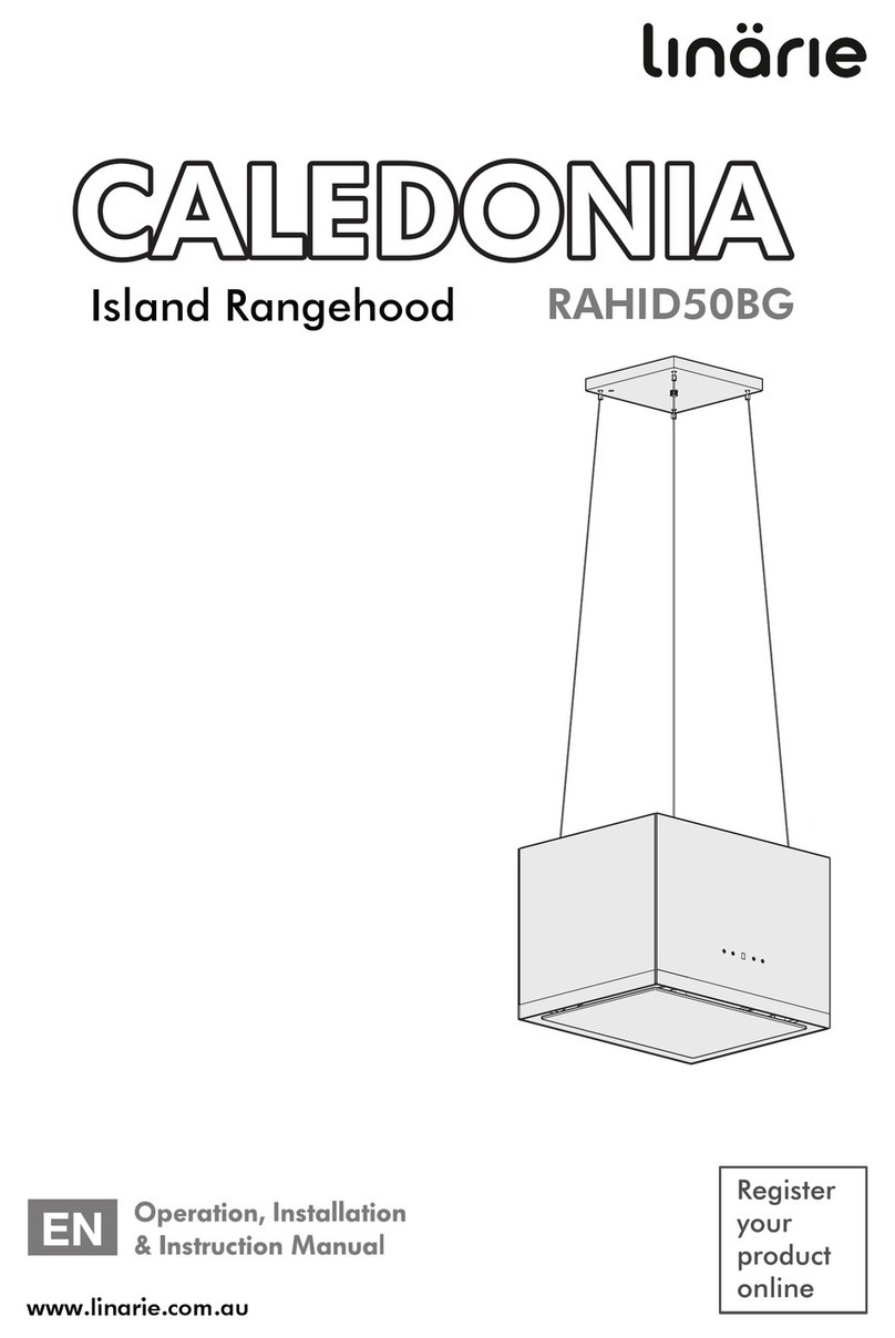 linarie CALEDONIA RAHID50BG manual