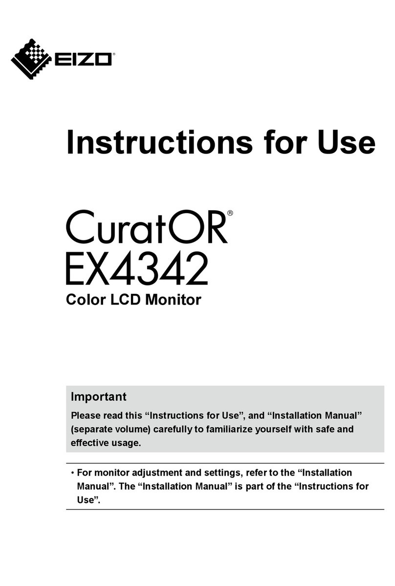 Eizo CuratOR EX4342 User manual