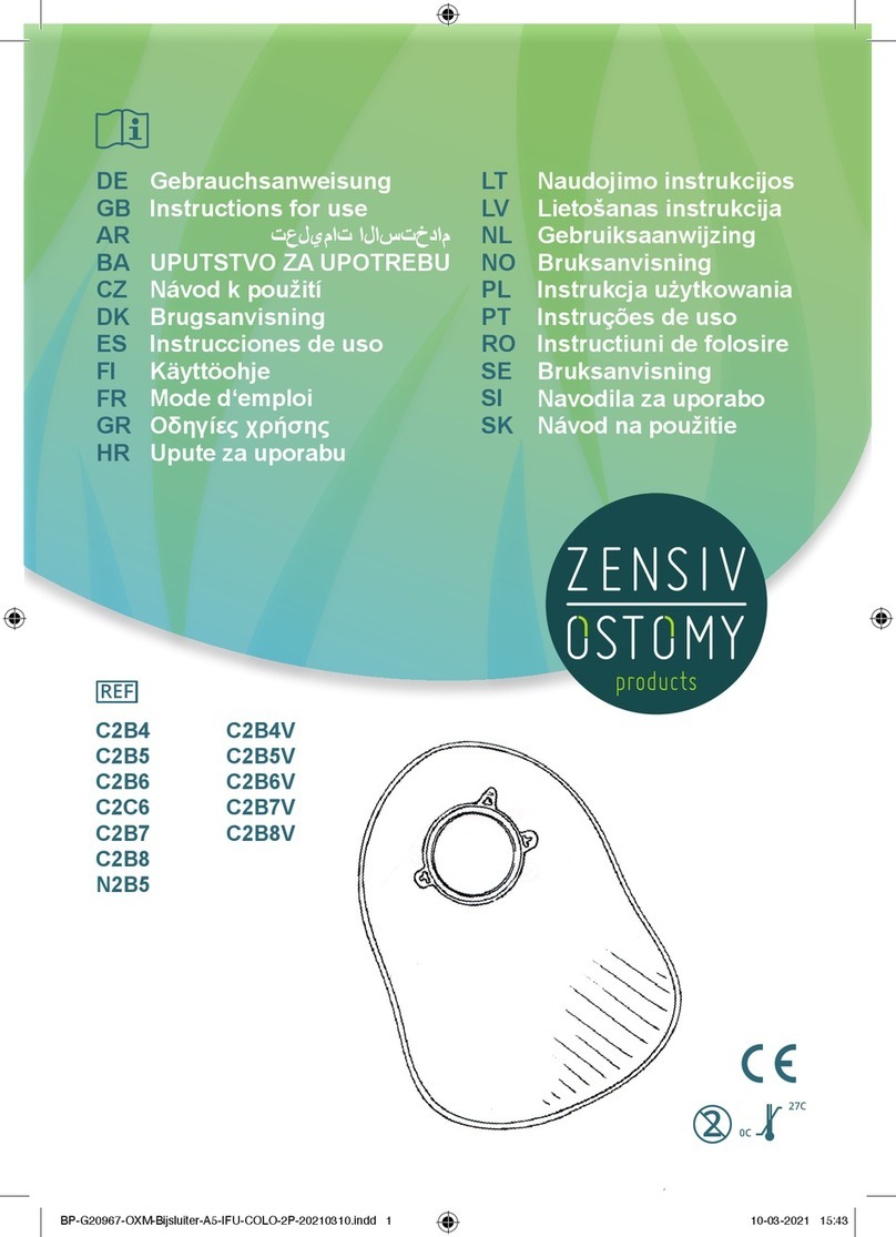 ZENSIV OSTOMY C2B4 Instructions for use