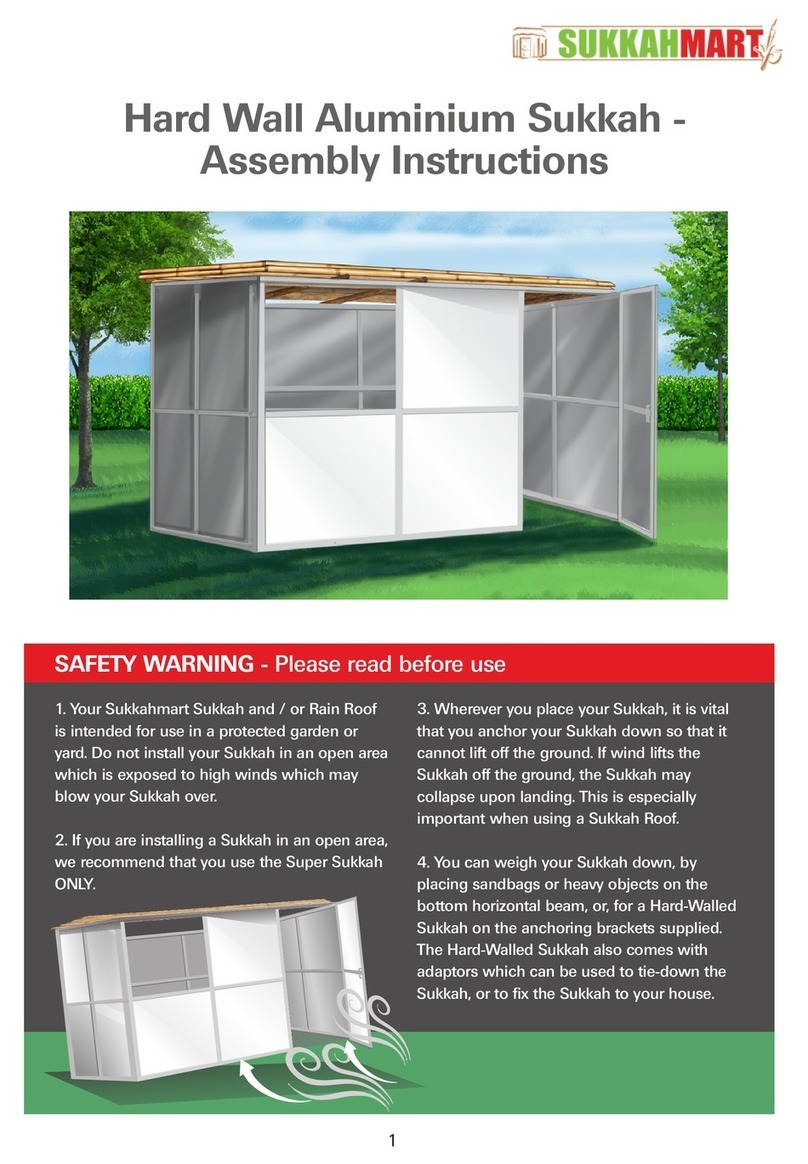SUKKAHMART Sukkah Assembly instructions